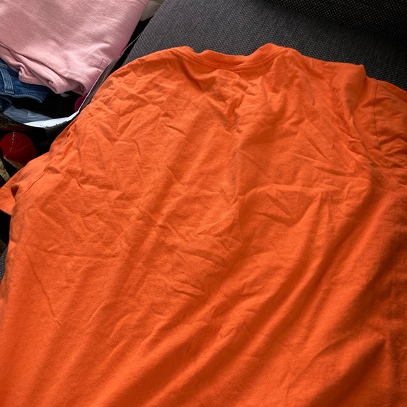 Authentic New York Mets cropped Orange tee shirt size smalll Tailgate brand - Picture 8 of 8
